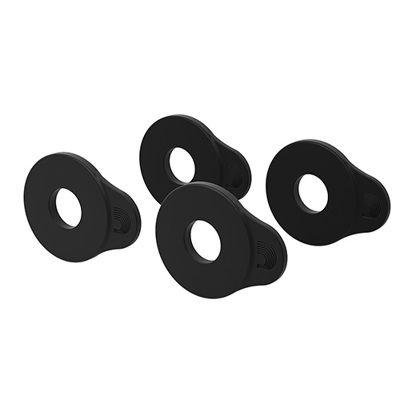 D'Addario PW-FLSB-04BK Flex Lock Strap Block 4-Pk Bk