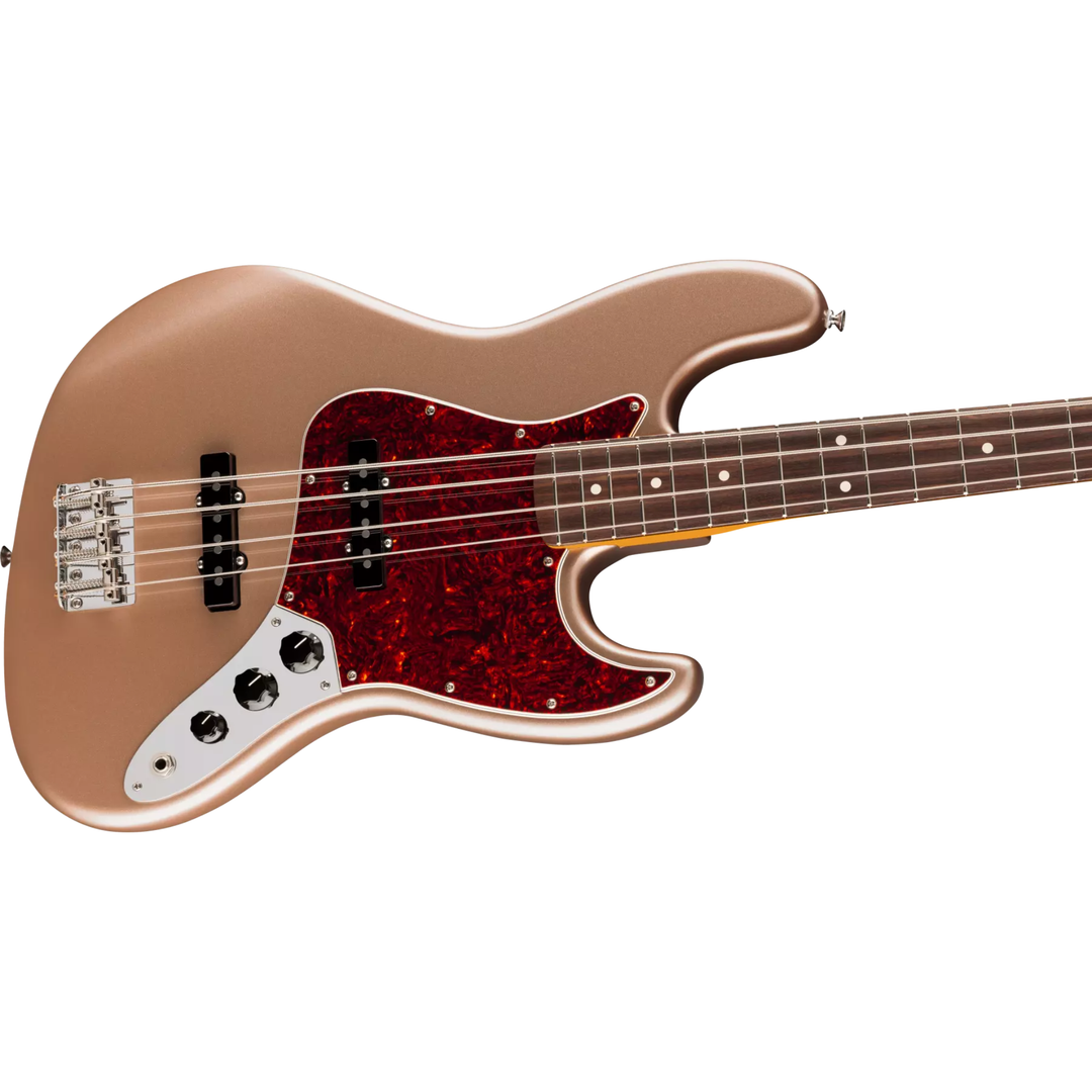 Fender American Professional Classic Jazz Bass® -  Rosewood Fingerboard -  Faded Firemist Gold