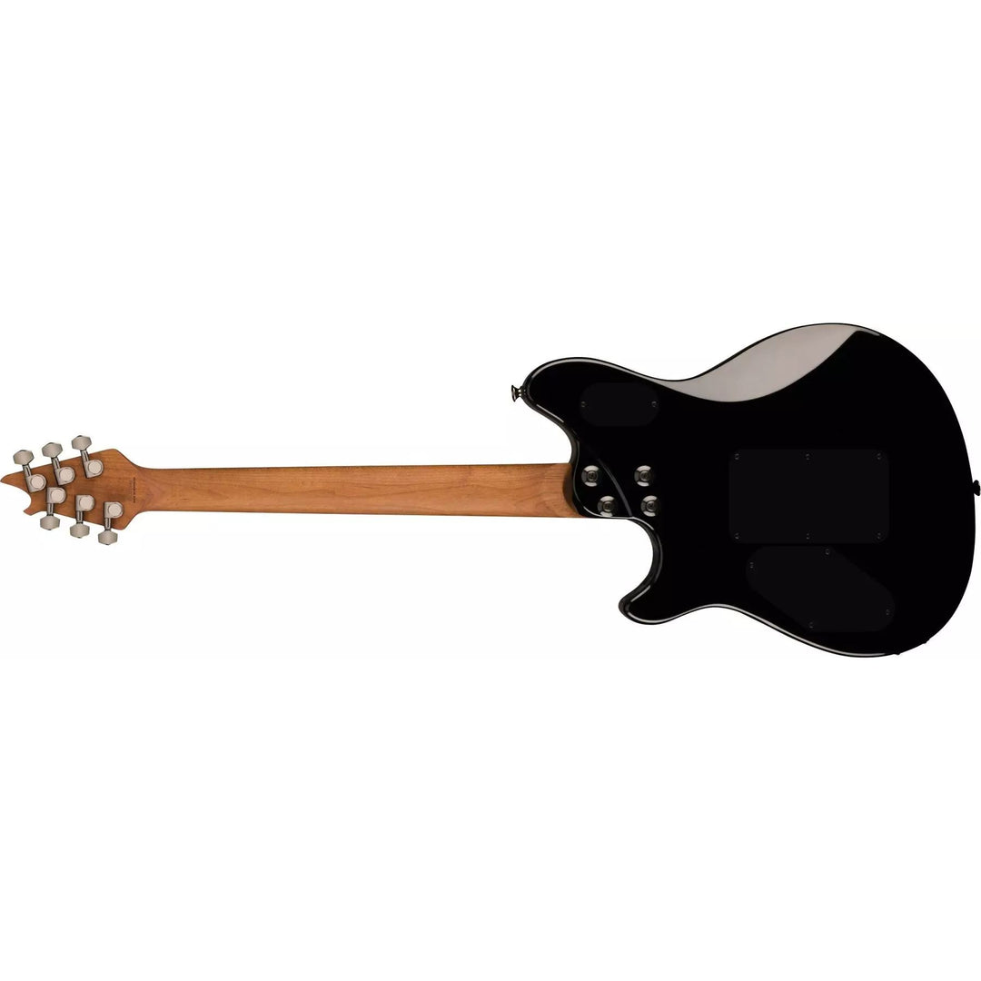 EVH Wolfgang Standard Series QM, BKD MPL FB, 3-COLOR SUNBURST