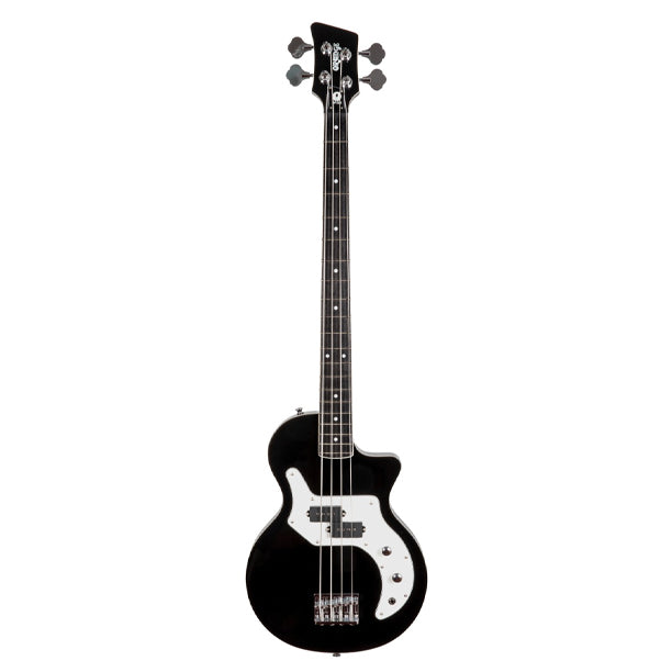 The Orange O Bass in black is a short-scale electric bass guitar designed and developed by Orange Amplification. Features an alder body, maple neck, rosewood fingerboard, and custom Orange-wound humbucker pickup, delivering warm, punchy bass tones with the iconic Orange aesthetic.