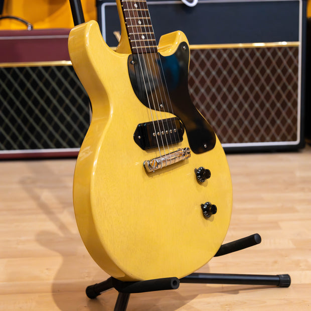 Gibson -  CS Les Paul  58 Reissue VOS Les Paul JR Double Cut - TV Yellow w/ OHSC & COA - 2007 - USED