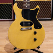 Gibson -  CS Les Paul  58 Reissue VOS Les Paul JR Double Cut - TV Yellow w/ OHSC & COA - 2007 - USED