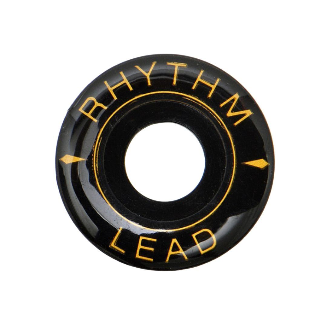 Allparts AP-3911-003 Goldo Radiomatic-Line Treble/Rhythm Disc - Black