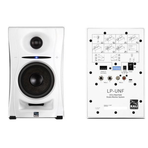 Kali Audio LP-UNF 2-Way powered loudspeaker system w/Bluetooth - White (Pair)
