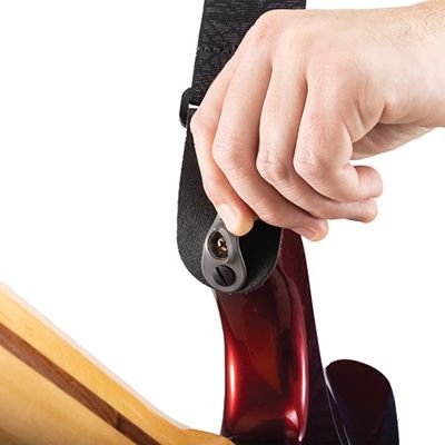 D'Addario 50TB02-RL 50Mm Pad Lock - Lightning Black