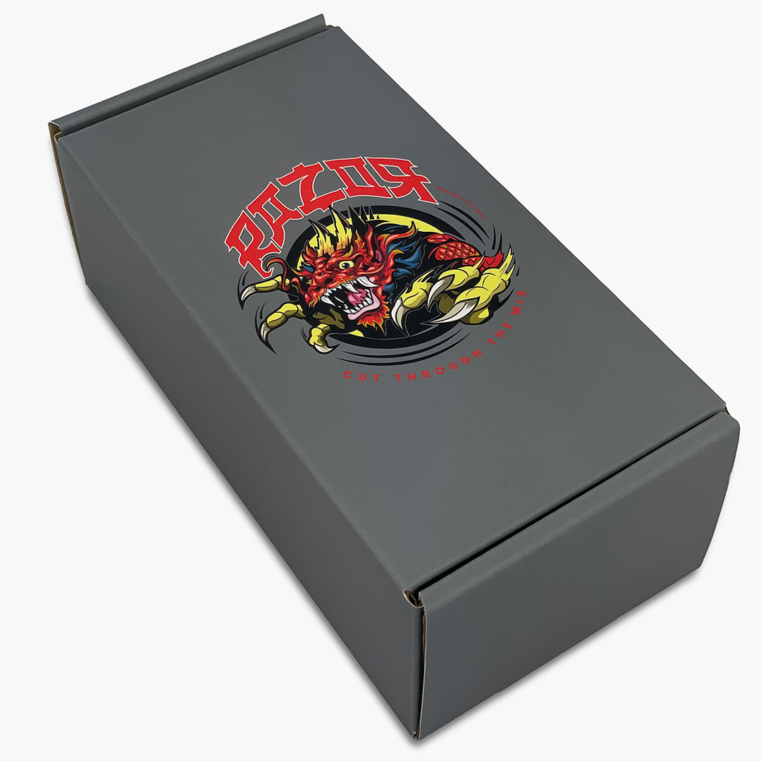 Allparts RZR-10127 Razor® Buraddo mūn Blood Moon Pickup for Precision Bass® - Black