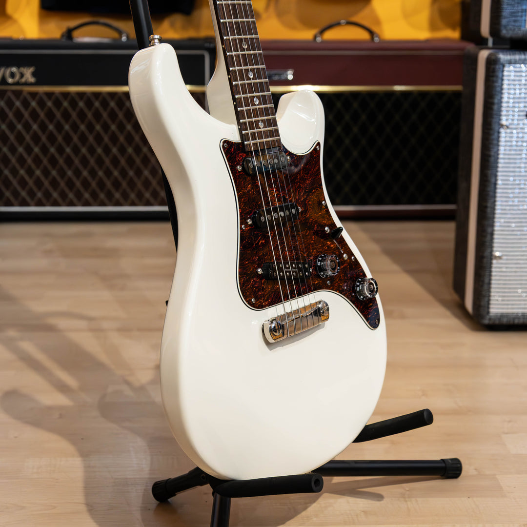 PRS SE - EG-HSS Polar White  (Duncan Bridge P-up )  w/ Tear Drop HD Case  - ( 2003 ) - USED