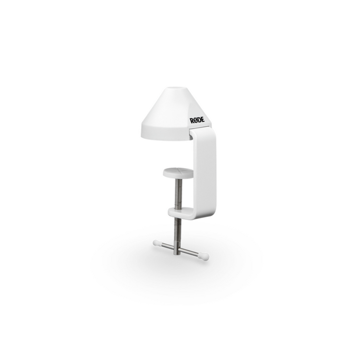 Rode Premium Studio Boom Arm w/ Clamp Mount & Pass through Mount - White