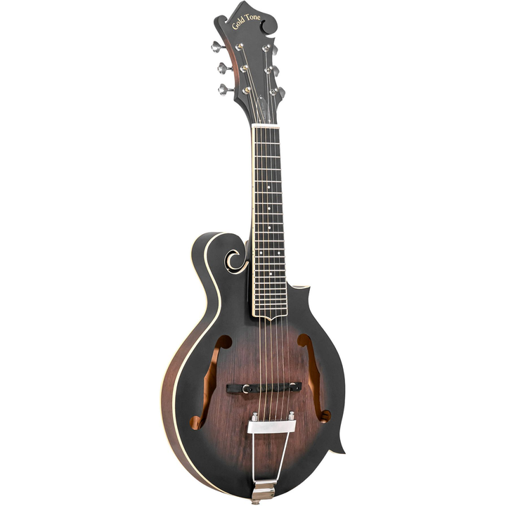 Gold Tone F-6 6-String F-style Mando-Guitar with Pickup and Case
