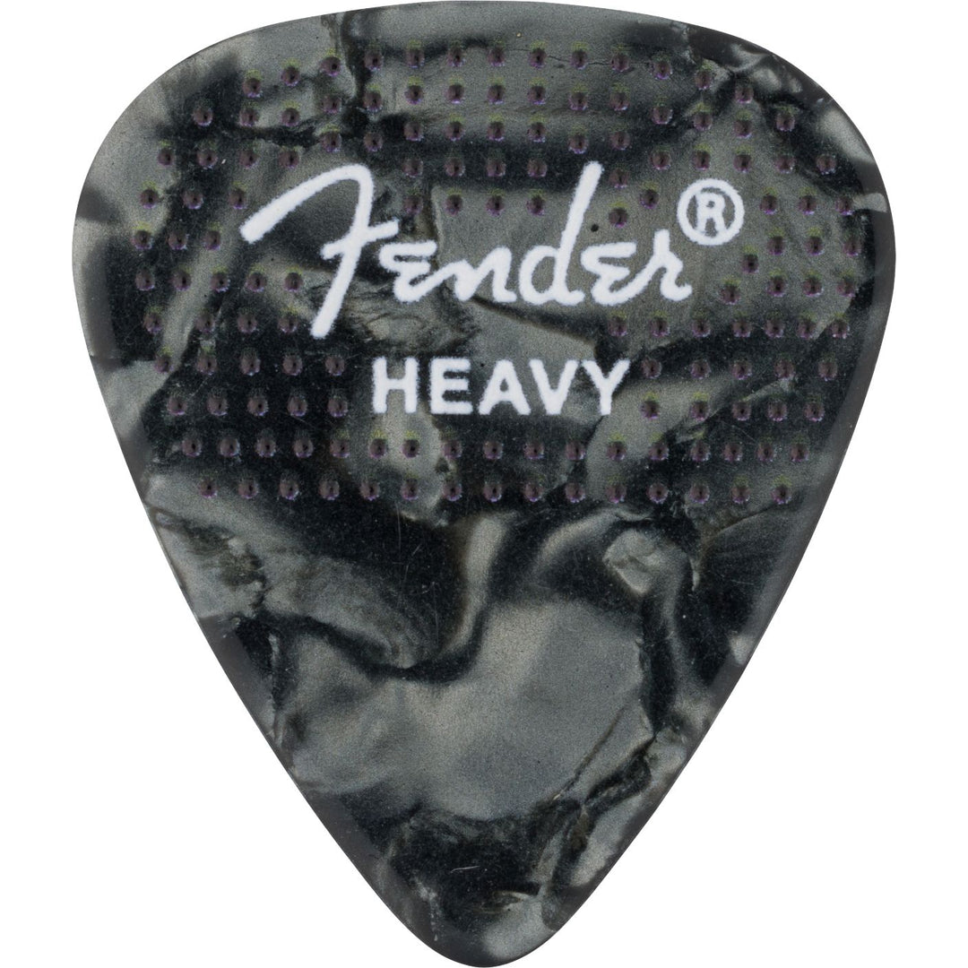 Fender  351 Dotted Celluloid Picks 12-Pack Heavy