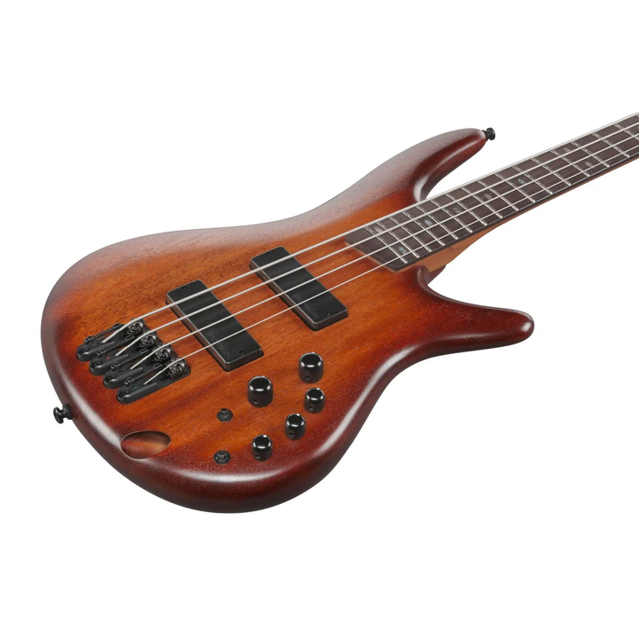Ibanez SR500AMHL SR Standard Electric Bass (Mahogany Brown Burst Low Gloss)