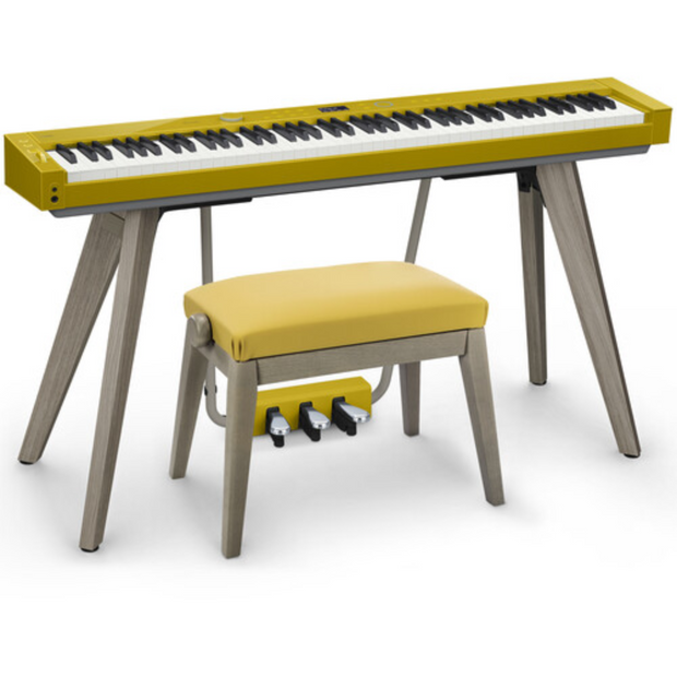 Casio BG50-HM Piano Bench for PX-S7000HM - Harmonious Mustard