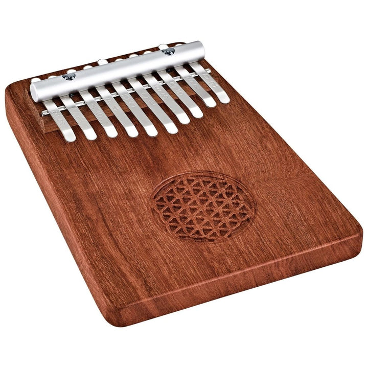 Meinl Sonic Energy 10 Note Kalimba with Flower of Life Relief