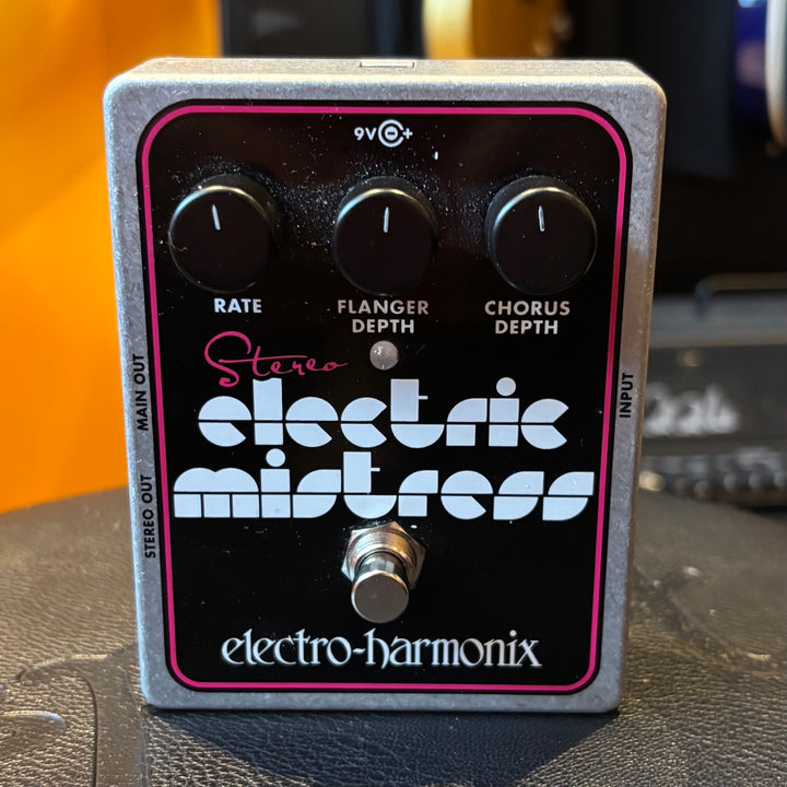 Electro Harmonix - Stereo Electric Mistress Flanger - Chorus w/ Box & PS - USED