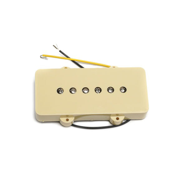 Description
Genuine Fender Jazzmaster Special Pickup
Features

Creme cover
Approx 7.16 DC resistance

Item shown: Fender Jazzmaster Special PickupModel #:0076313010UPC:885978407439