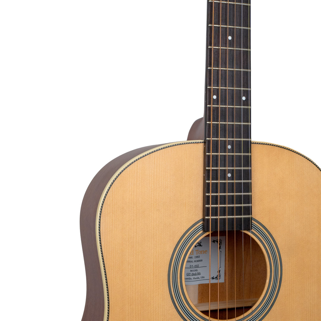 The Bell - Acoustic-Electric Guitar by Gold Tone combines traditional craftsmanship with modern versatility.