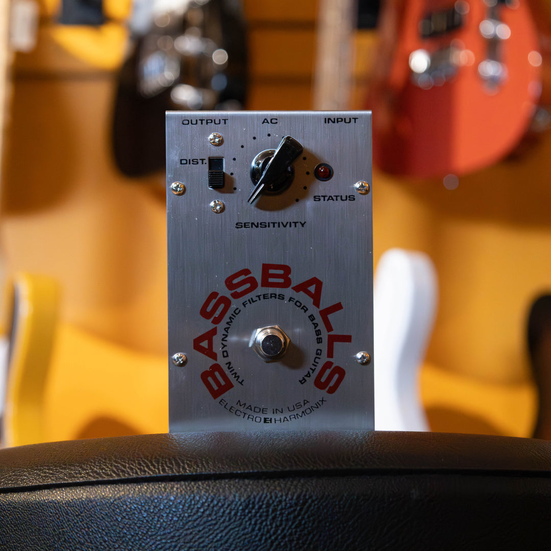 Electro Harmonix - 1970's RI "Bass Balls" Envelope Filter w/ AC 1/8" To Barrel Jack PS Adaptor - USED