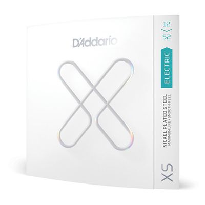 D'Addario XSE1252W Set Elec Xs Nickel Lt Wnd 3Rd