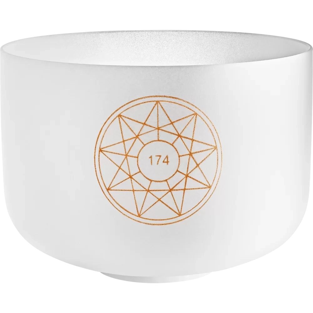 Meinl 12'' Solfeggio Crystal Singing Bowl - 174 Hz