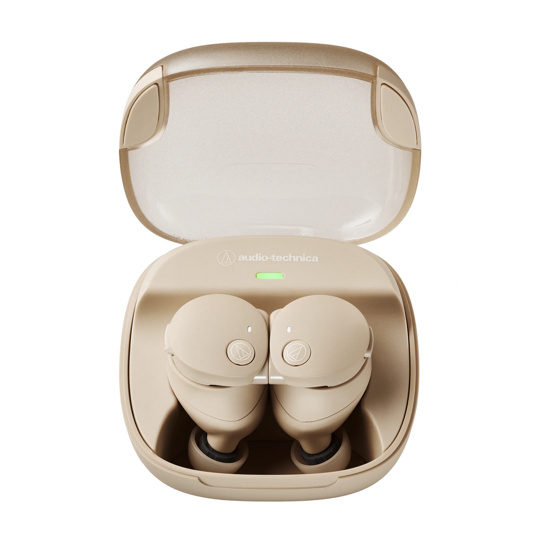 Audio-Technica CKS50TW2 Wireless In-Ear Headphones (Beige)