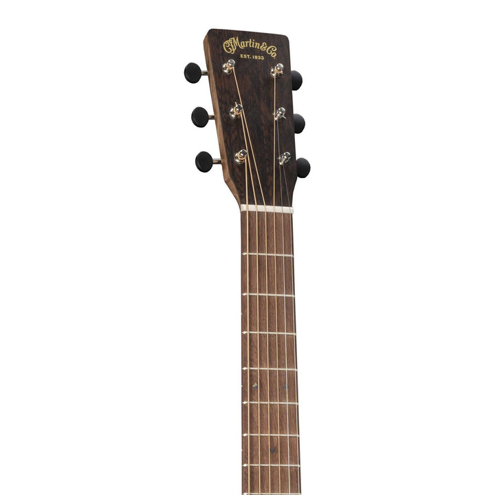Martin 11Y25000JRESAPELEL Dreadnought Junior Acoustic-Electric – 000 Jr-EL Satin Sapele/Sapele with Soft Shell Case