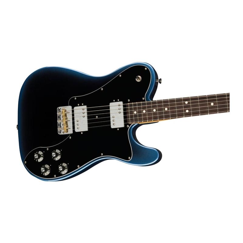 Fender American Professional II Telecaster Deluxe Rosewood Fingerboard (Dark Night) Electric Guitar