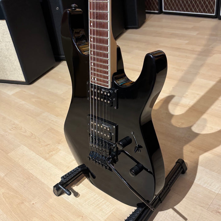 ESP-LTD - M200 HH Reverse Headstock w/DLX Profile 900 Series Gig Bag (Ebony - 2018) - USED