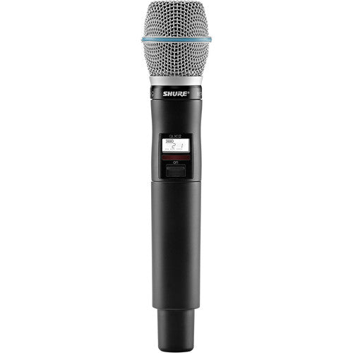 Shure QLXD2/B87A Handheld Wireless Transmitter Frequency G50
