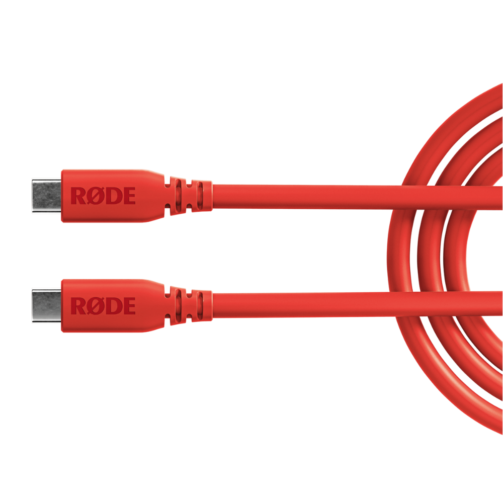 Rode Microphones SC27-R 2m SuperSpeed USB-C to USB-C Cable - Red