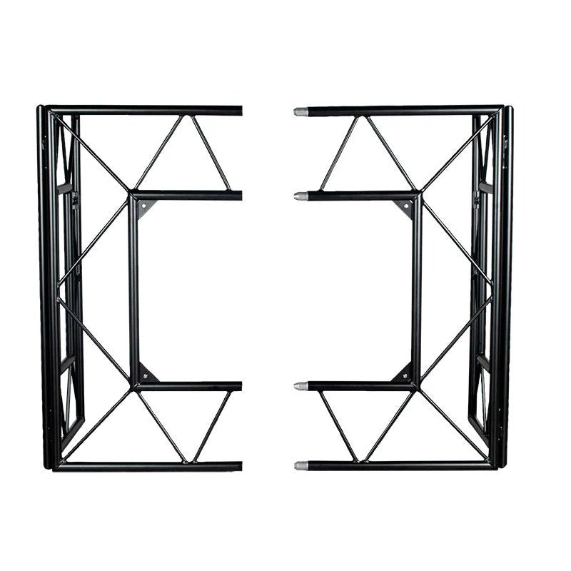 Eliminator PRO-EVENT-TBL-2-MB Matte Black Event Table - Compact Professional Design