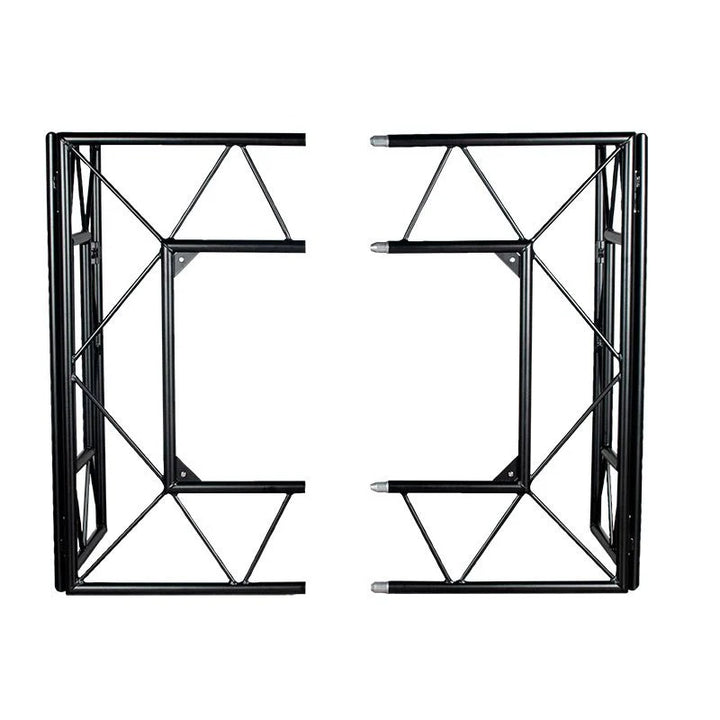 Eliminator PRO-EVENT-TBL-2-MB Matte Black Event Table - Compact Professional Design