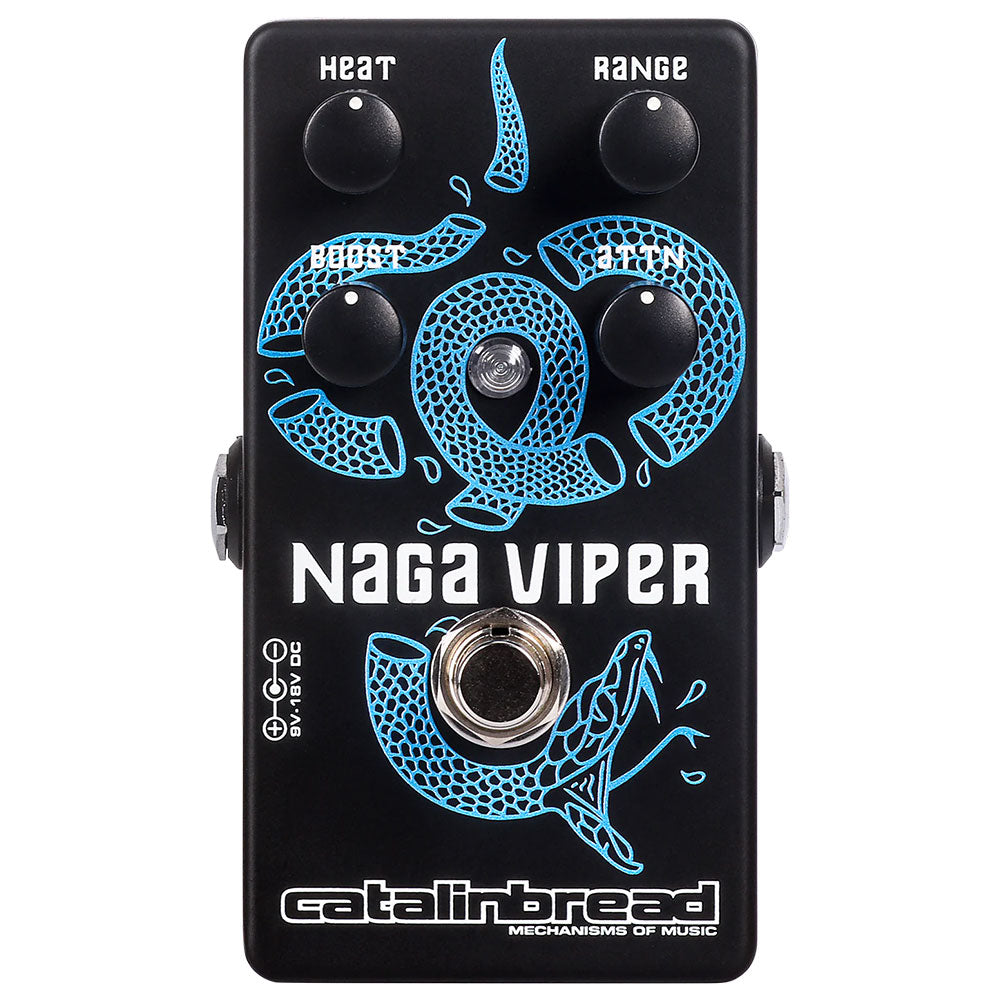 Catalinbread Naga Viper トレブルブースター（クローン） Catalinbread NAGA VIPER MKII Treble Booster Pedal – Music City Canada