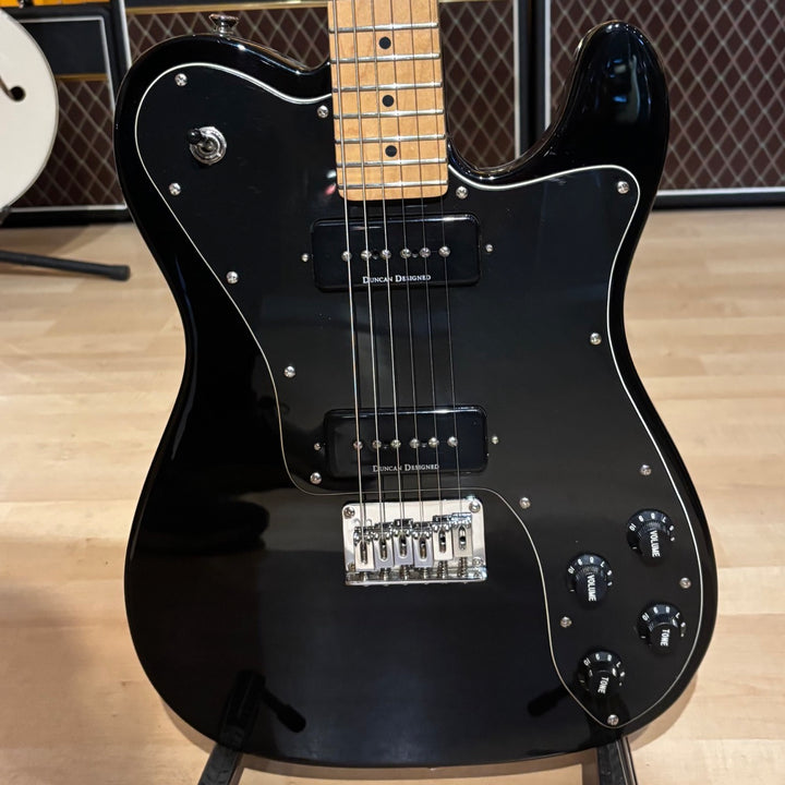 Squier - Vintage Modified Tele Custom II P-90 (Black, Maple - 2011) - USED