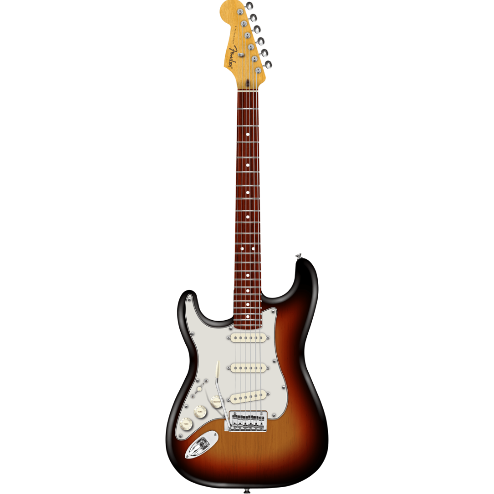 Fender Player II Stratocaster (3-Color Sunburst) Rosewood Fingerboard