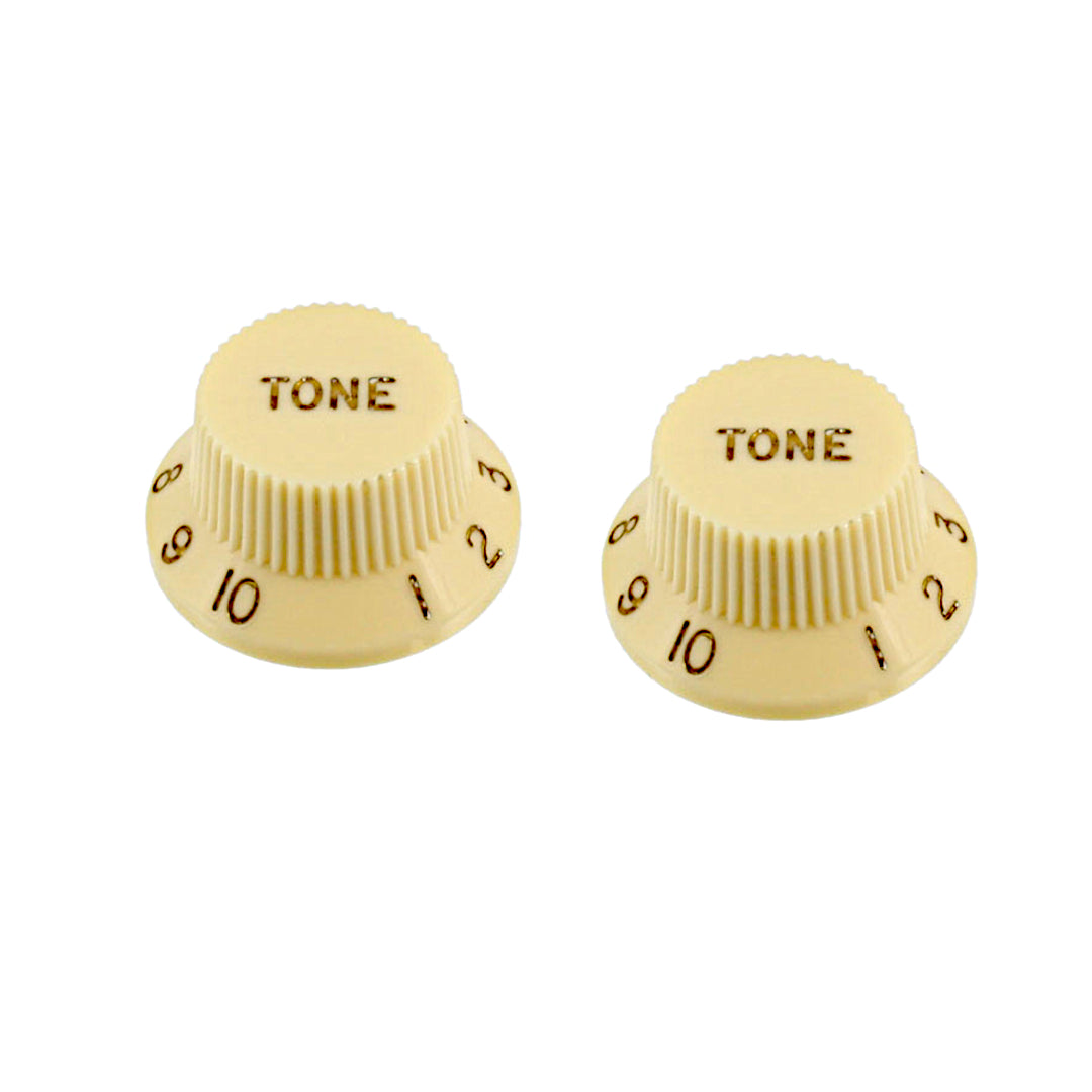 Allparts PK-0153-B48 Vintage Cream Tone Knobs - 50 Piece Bulk Pack