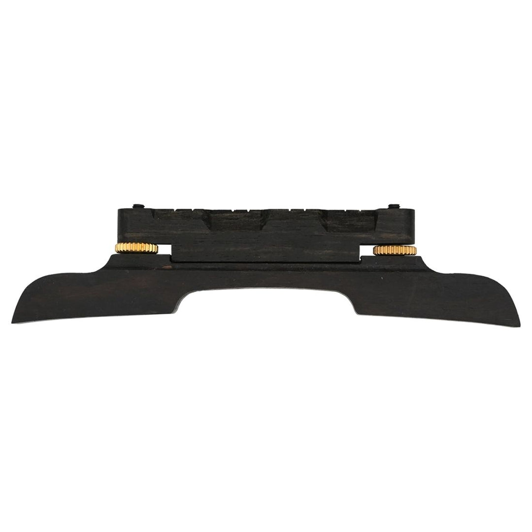 Gold Tone Adjustable Mandolin Bridge with Gold Screws
