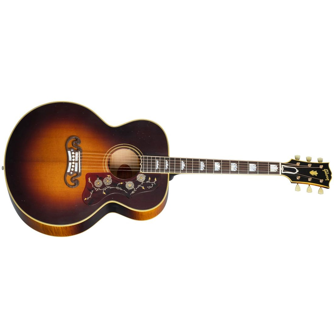 Gibson 1957 SJ-200 Light Aged Acoustic Guitar with Hardshell Case - Vintage Sunburst