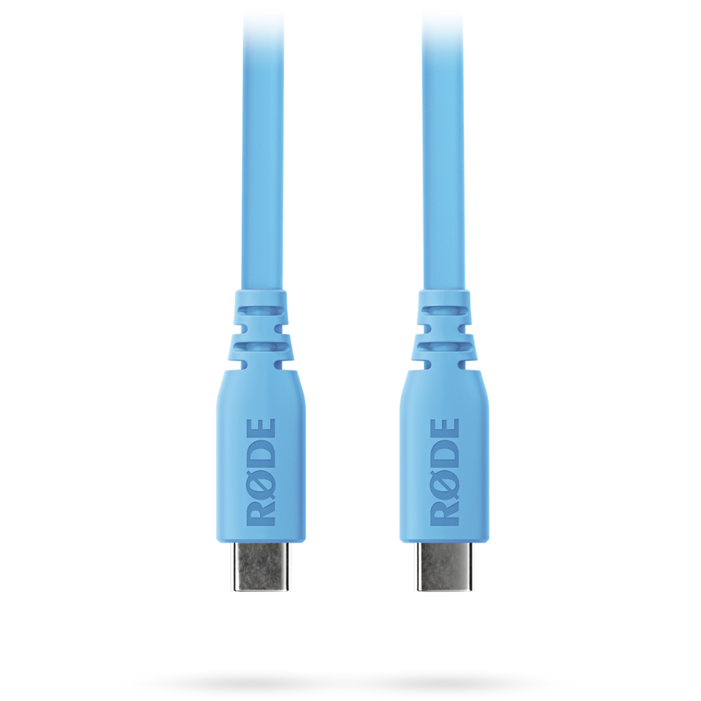 Rode Microphones SC17-B High-quality, 1.5m-long USB-C to USB-C cable - Blue