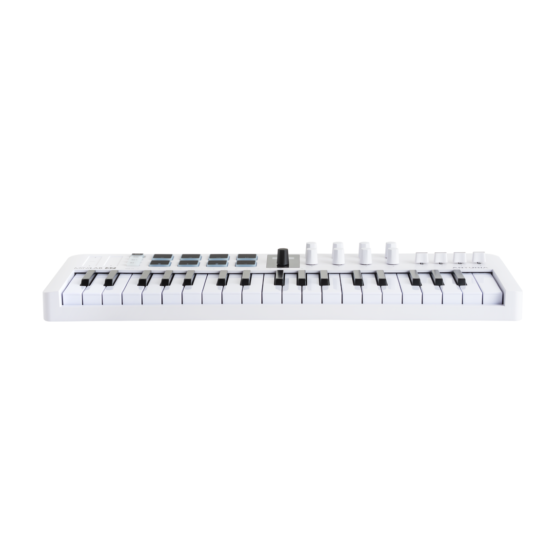 Arturia MINILAB37MK3WH MiniLAB MK3 37 Key Controller (White)