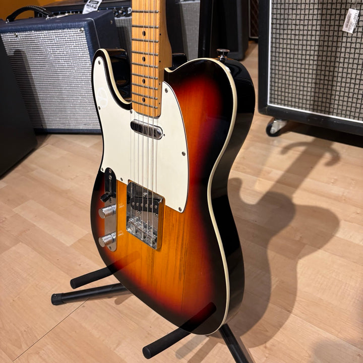Dillon - LEFTY Tele Custom Copy-  Sunburst/ Maple ( No Case Or Bag) - USED