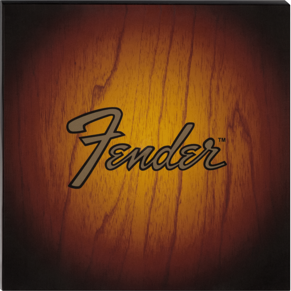 Fender Sunburst Turntable Coaster Set