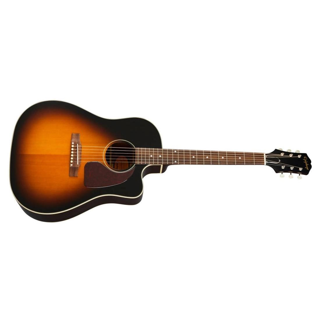 Epiphone Inspired by Gibson Masterbilt J-45 EC Cutaway - Vintageburst