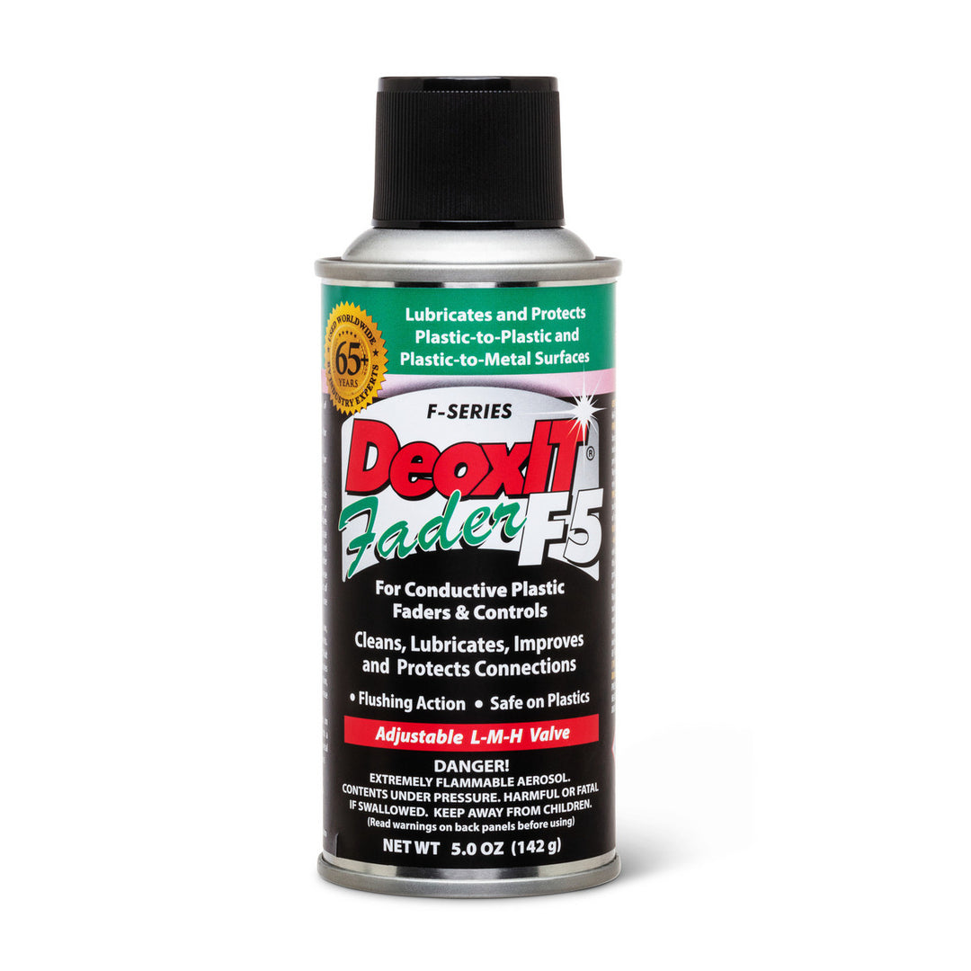 Hosa Technology F5S-H6 Caig Deoxit FADERLUBE 5% Spray 5 OZ