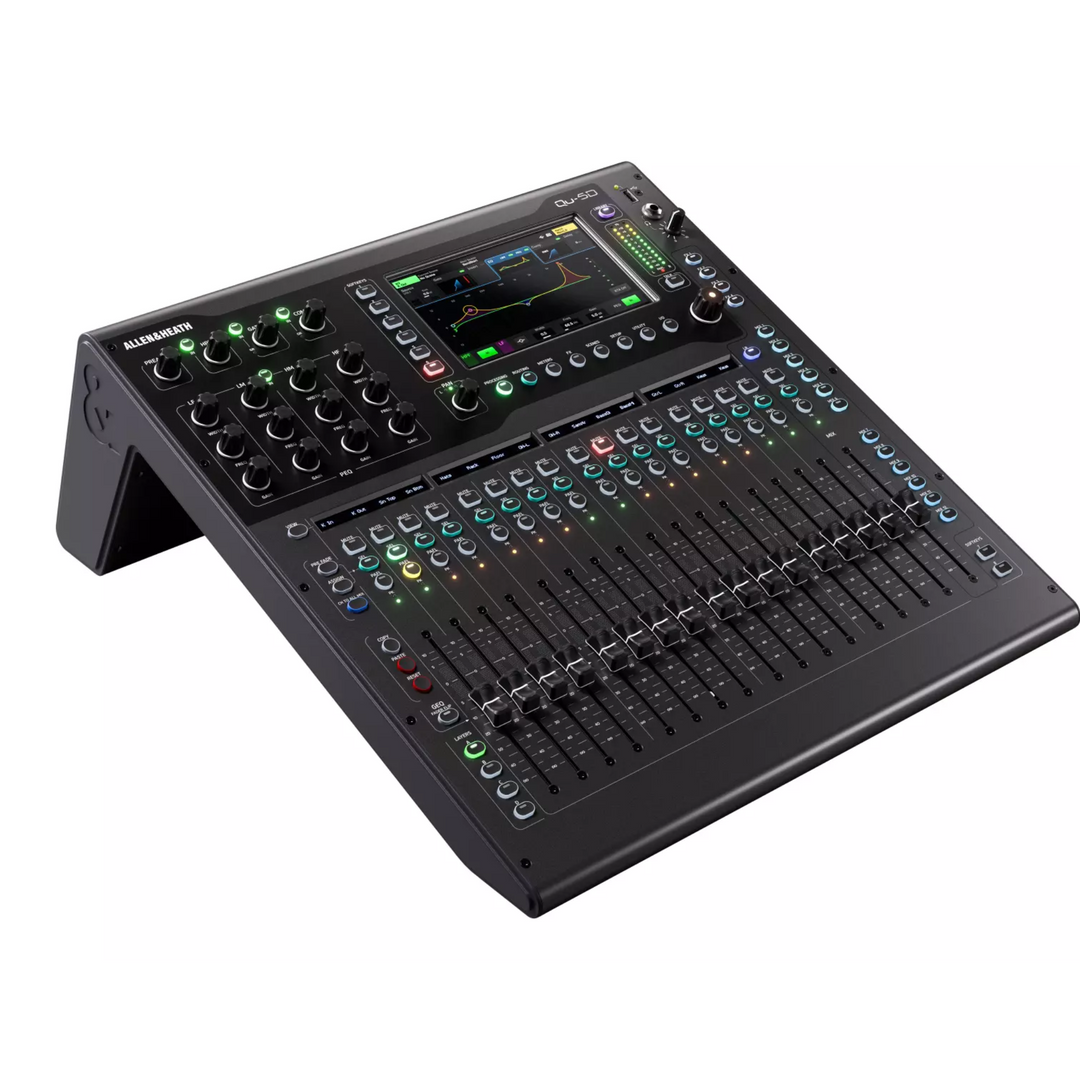 Allen & Heath Qu-5D 36-Channel / 12-Bus Digital Mixer with 16+1 Motorized Faders
