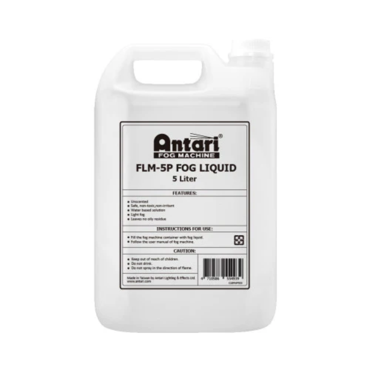 Antari FLM-05P Water-Based Fog Fluid For FT-20X - 500mL