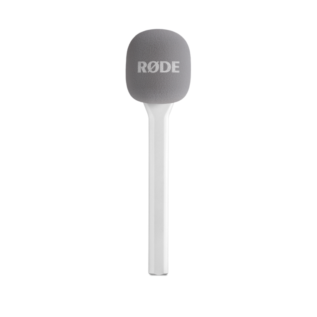Rode Microphones Interview GO Handheld Adaptor For Wireless GO - White