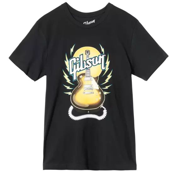 Gibson 70s Tour Tee Black - LG