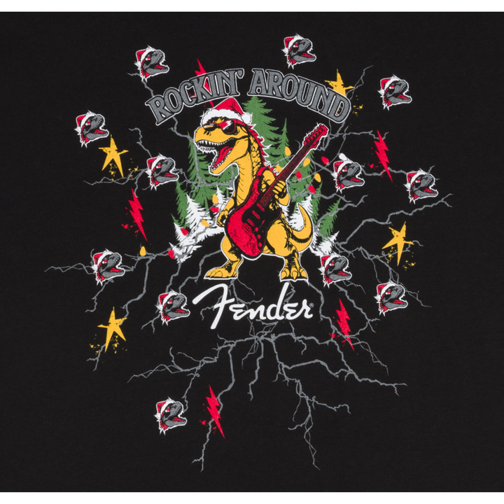 Fender 2025  Ugly Christmas Tee -  Black -  S