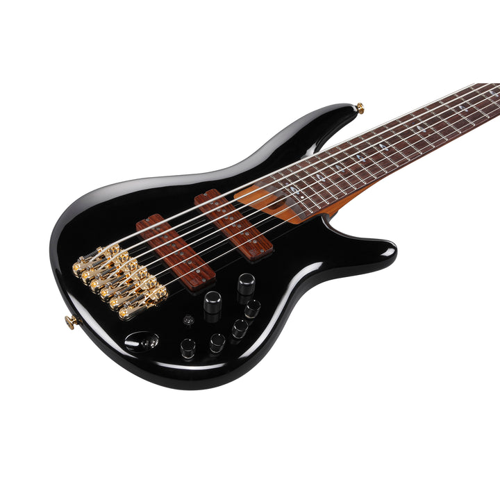 Ibanez SR Prestige 6-String Bass (Black) SR3506BK