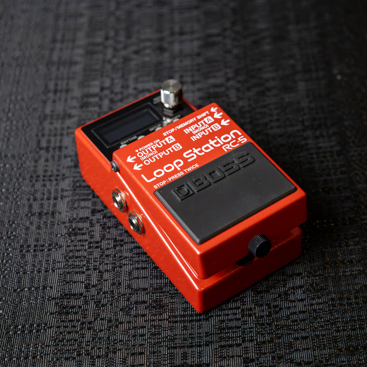 Boss - RC5 Loop Station  w/ Factory Box & User Guide - NOS - "MINT"